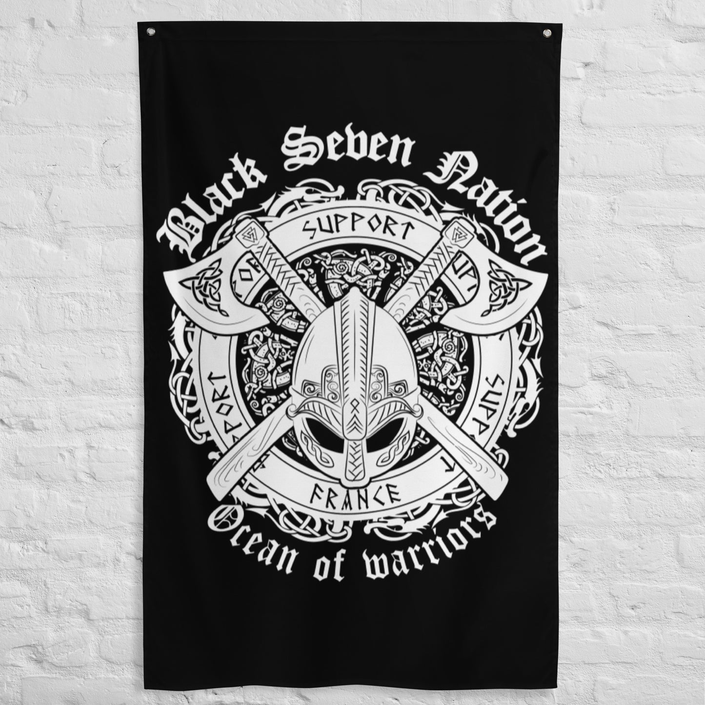 Drapeau « Black Seven Nation »