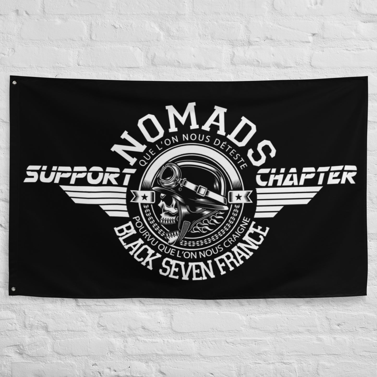 Drapeau « Support Nomads Chapter »