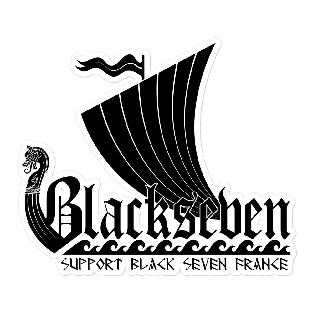 Autocollant découpé à la forme « Drakkar »