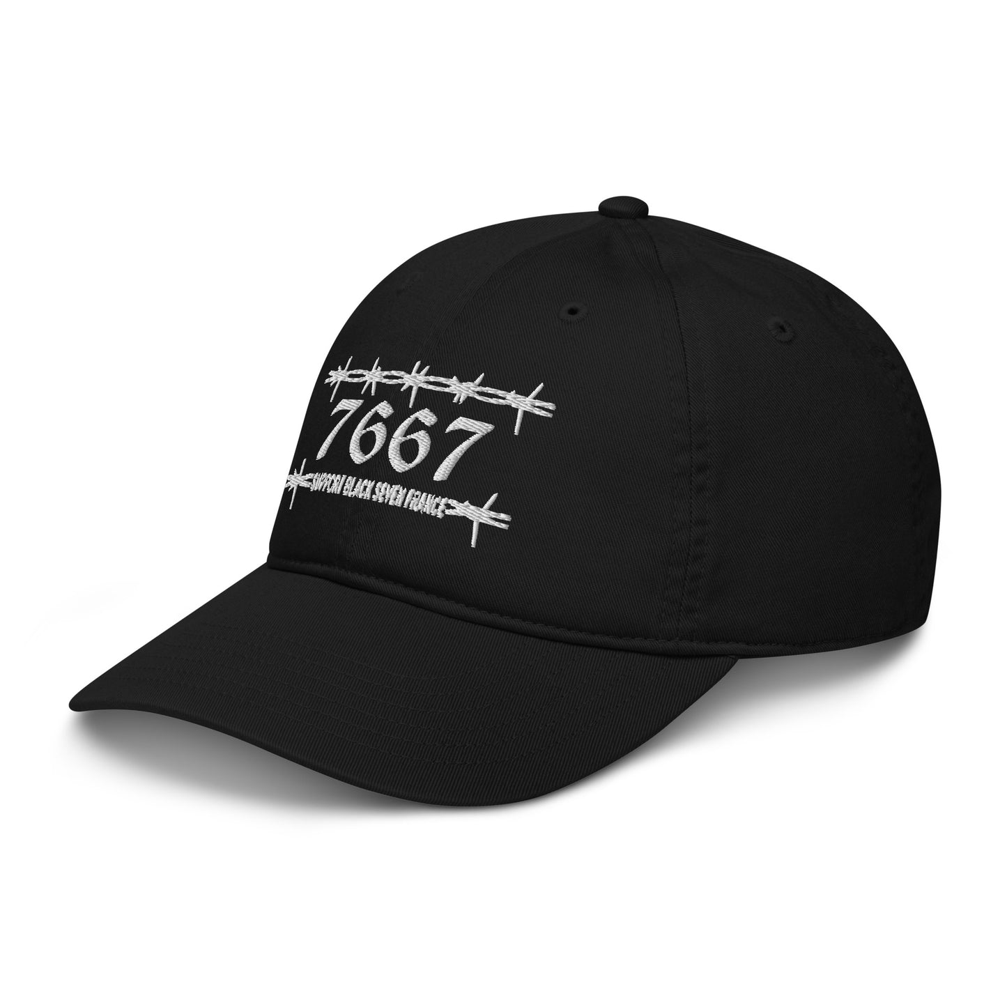 Casquette de baseball brodée « 7667 »
