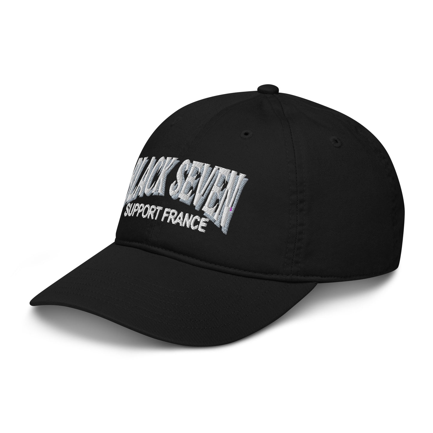 Casquette de baseball brodée « Black Seven »