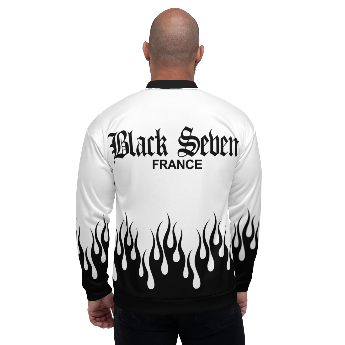 Veste All Over « Flaming Black Seven »