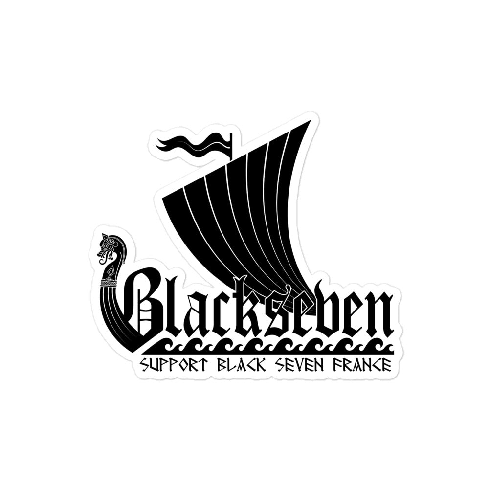 Autocollant découpé à la forme « Drakkar »