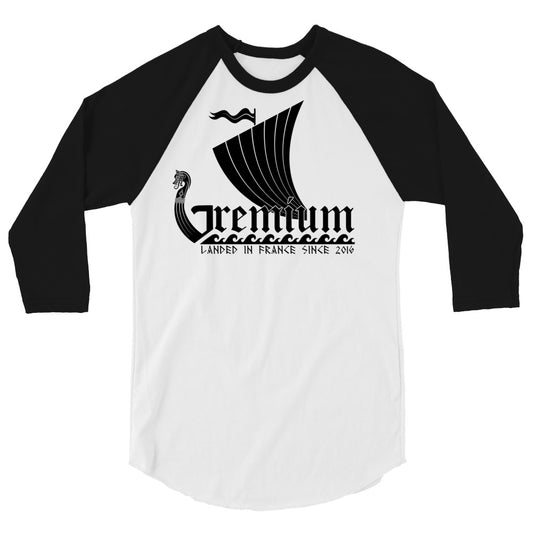 T-shirt Raglan à Manches 3/4 « Drakkar Gremium »