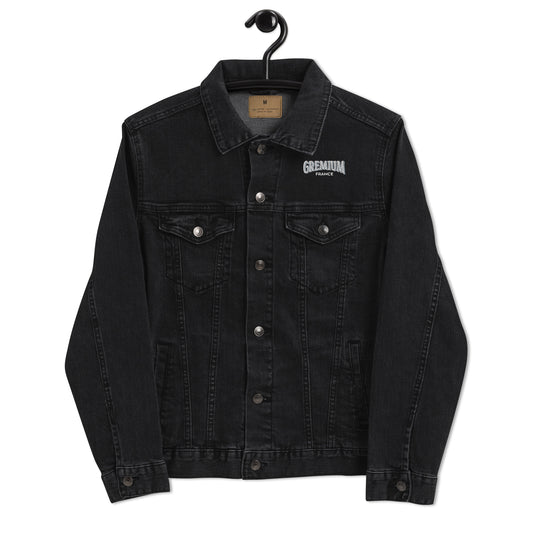 Veste denim brodée « Gremium France »
