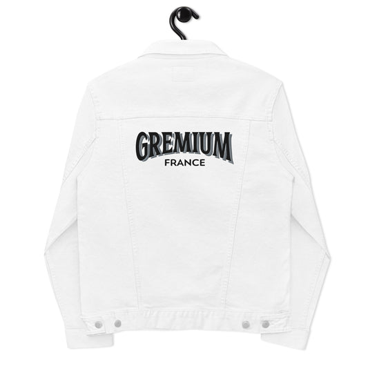 Veste denim brodée « Gremium France »